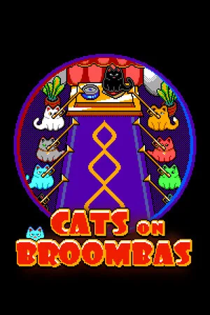 Cats on Broombas