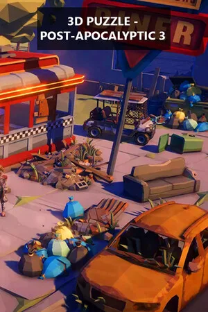 3D PUZZLE - Post-Apocalyptic 3