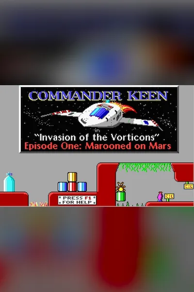 Commander Keen in Invasion of the Vorticons