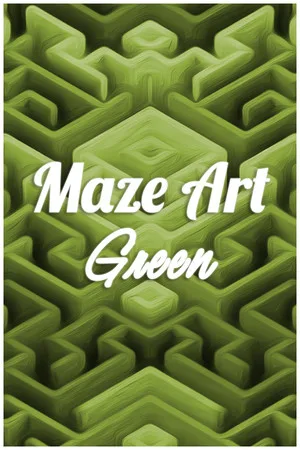 Maze Art: Green