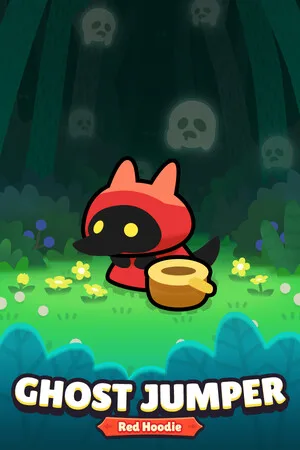 Ghost Jumper : Red Hoodie