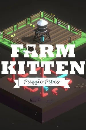Farm Kitten - Puzzle Pipes