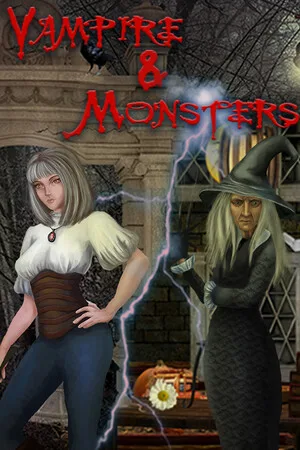 Vampire & Monsters: Mystery Hidden Object Games - Puzzle