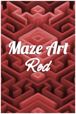 Maze Art: Red
