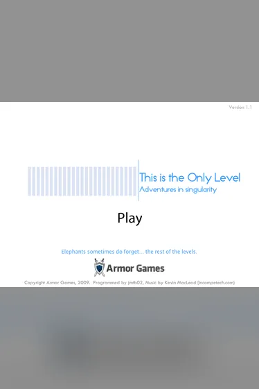 This is the Only Level