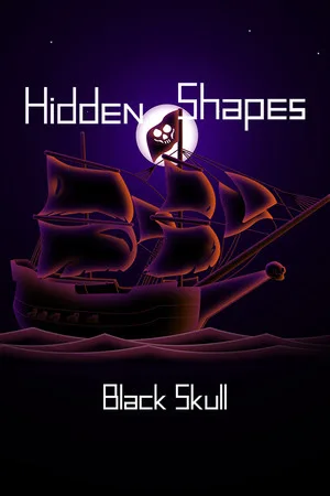 Hidden Shapes: Black Skull