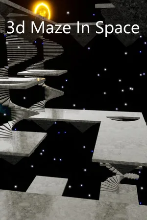 3d Maze In Space
