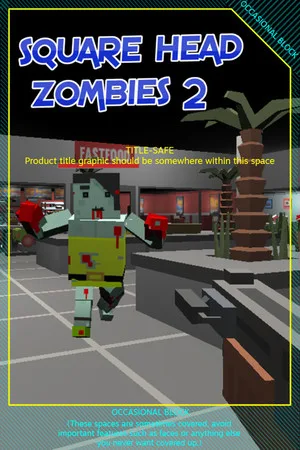Square Head Zombies 2 - FPS Game