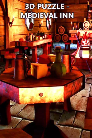 3D PUZZLE - Medieval Inn