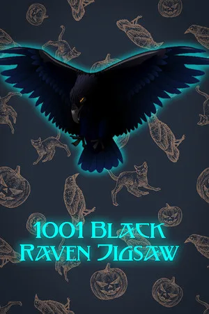 1001 Black Raven Jigsaw