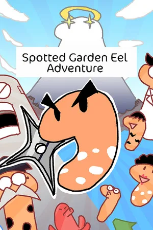 Spotted Garden Eel Adventure